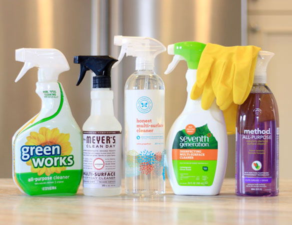 Natural Cleaning Products- Safer For Family, Pets And You