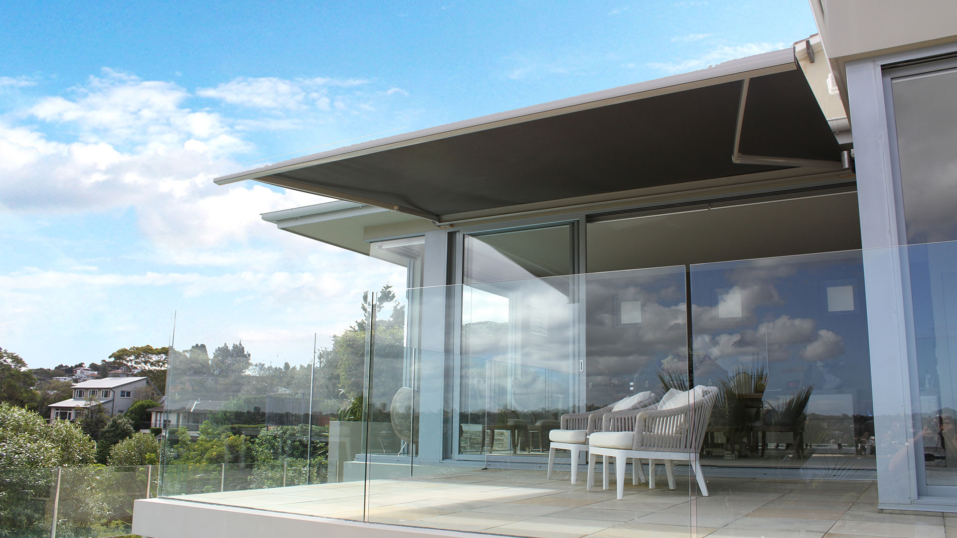 Outdoor awnings on the Central Coast