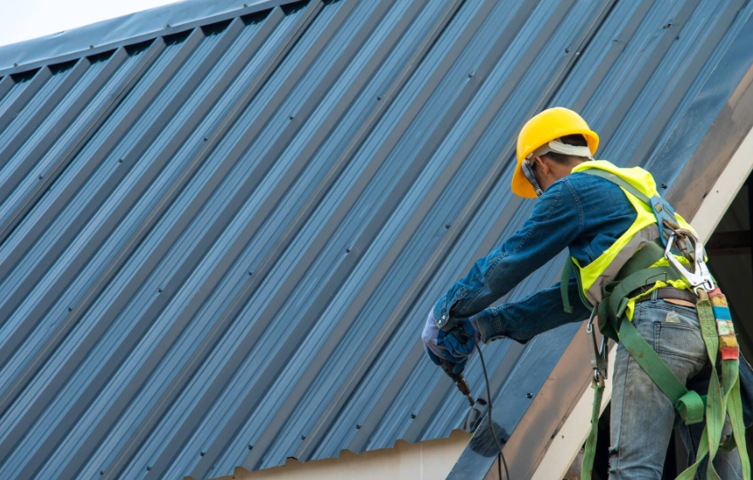 Zinc roofing