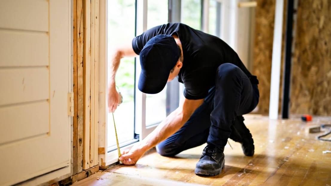 sliding door track repairs